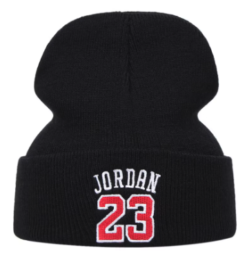 Jordan 23 Beanie — Black