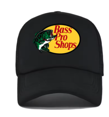 Bass Pro Shops Trucker — Black