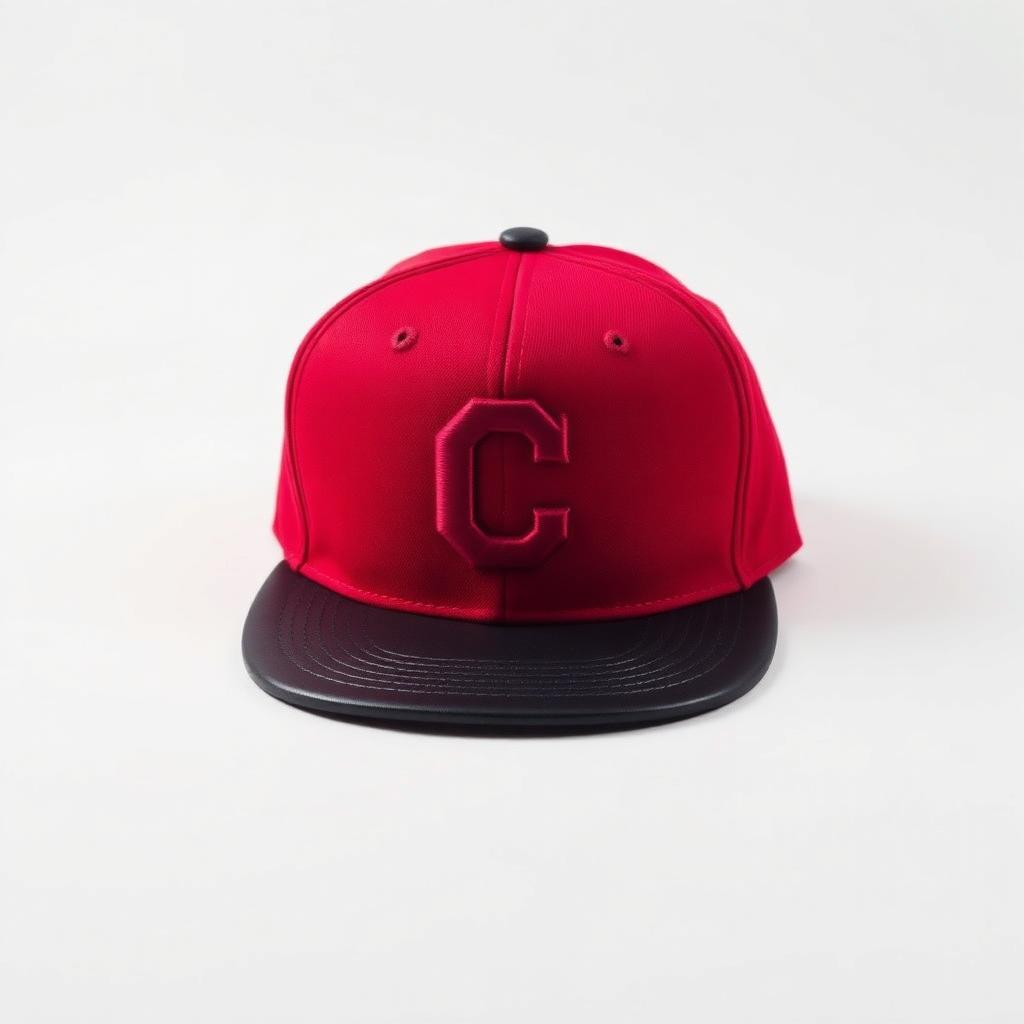 'C' Varsity Snapback — Red