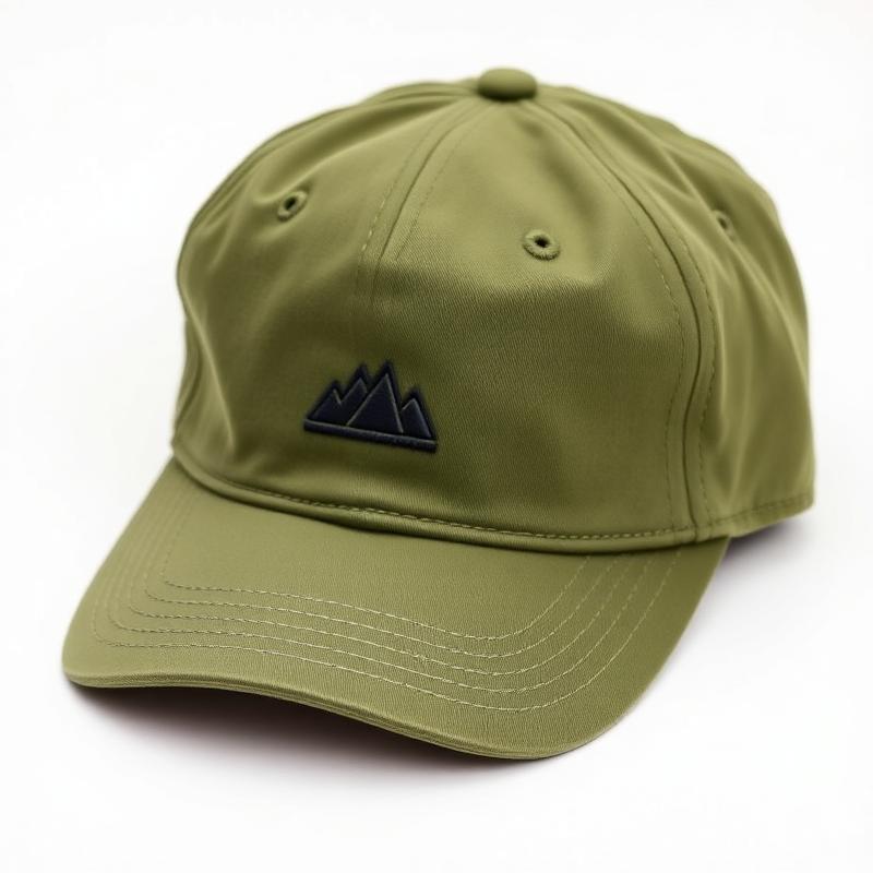 Mountain Range Dad Hat — Washed Olive